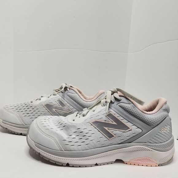 New Balance Unisex 847 V4 WW847LW4 White Running Shoes Sneakers Size 10 - Picture 4 of 8